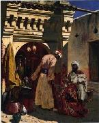 unknow artist Arab or Arabic people and life. Orientalism oil paintings 150 France oil painting artist